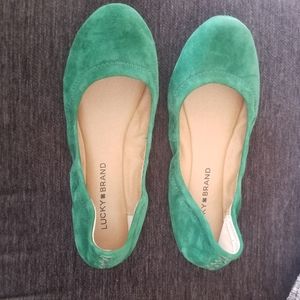 Lucky Brand Leather Emmie Ballet Flats